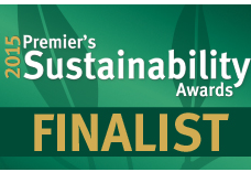 2015 Premier's Sustaianability Award Finalist