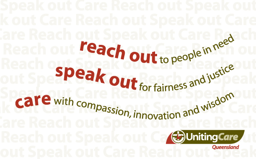 UnitingCare Queensland logo and banner